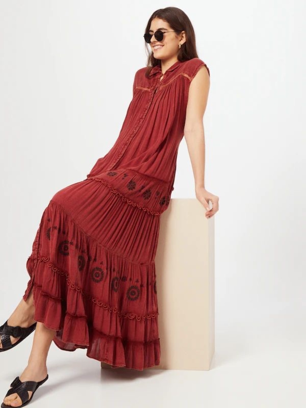 Free People Pretty Cozy maxi dress XS